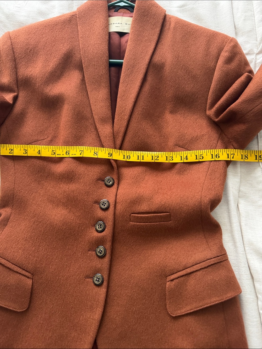 XS Barbara Bui brown blazer - Picture 13 of 15